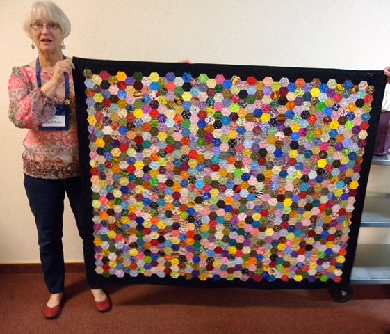 Kathy Rathbun - "Hexagon Frenzy"